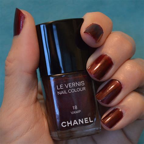 chanel vamp nail polish dupe.